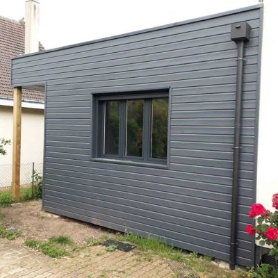 Extension ossature bois à Plaisir