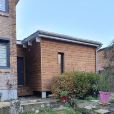 Extension bois à Montigny Le Bretonneux