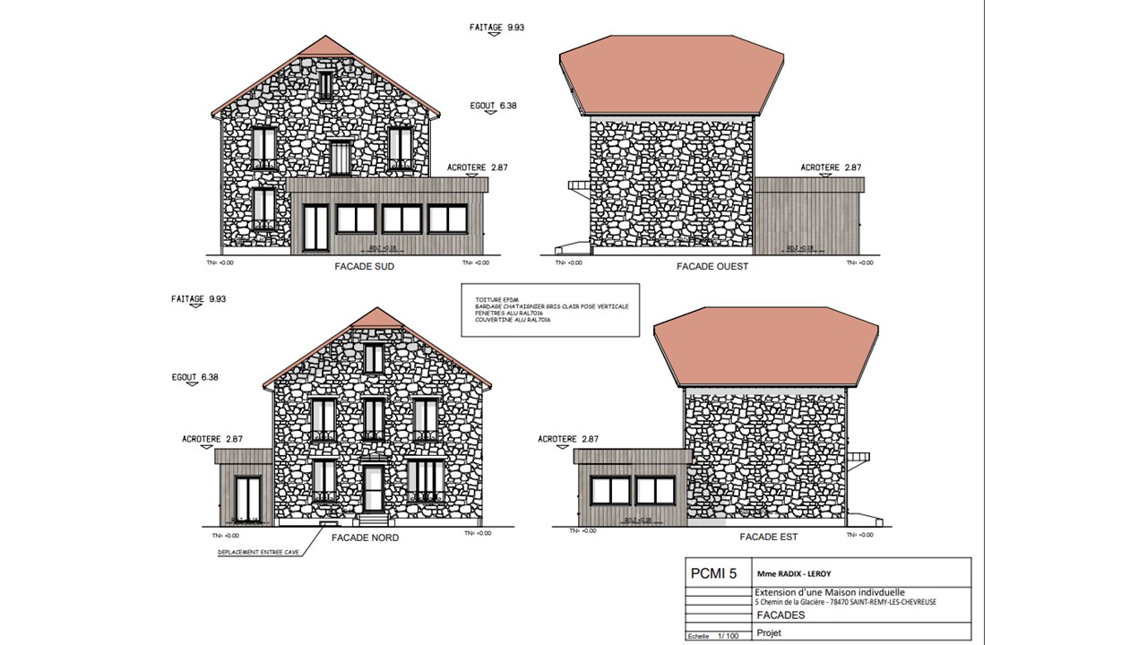 Extension bois à Chevreuse
